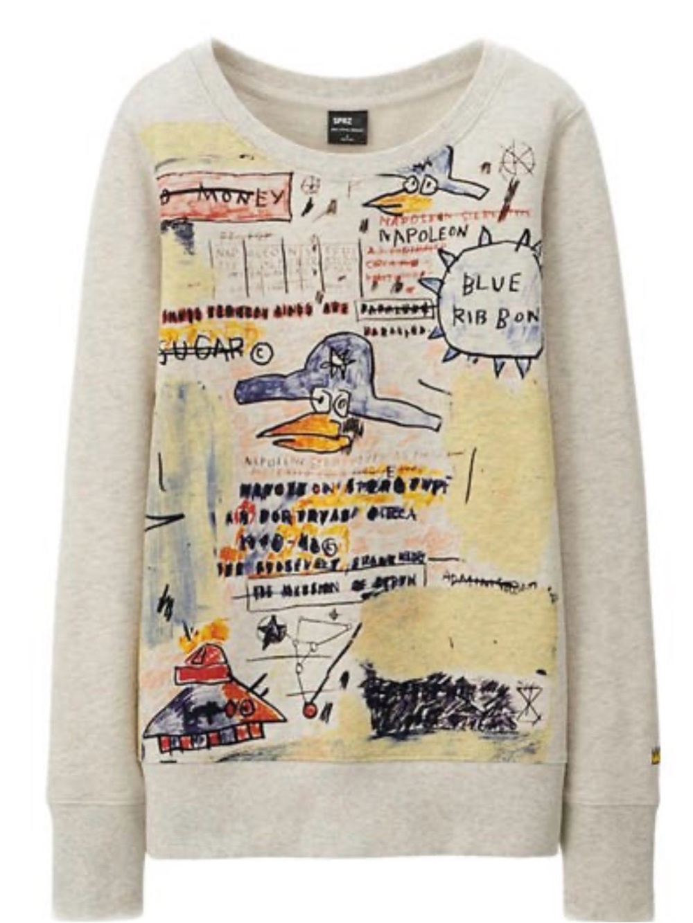 Uniqlo SPRZ NY limited edition artist line Jean-Michel Basquiat Sz S Rare